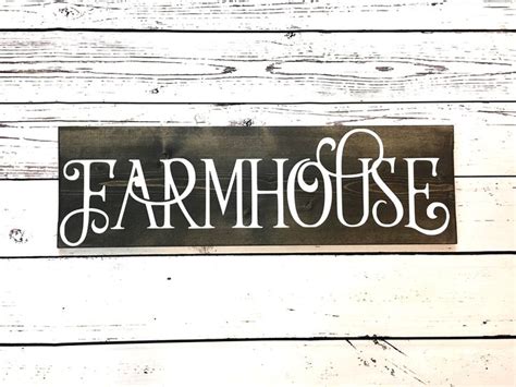 signs that say farmhouse